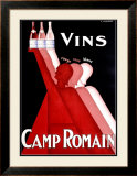 Camp Romain Framed Giclee Print by L. Gadoud