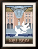 Milano Orient Express Framed Giclee Print by Pierre Fix-Masseau
