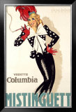 Mistinguett Framed Giclee Print by Van Caulaert