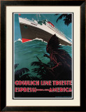 Cosulich Line Trieste Posters by A. Dondou