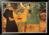 The Music Prints by Gustav Klimt