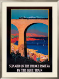 Summer on the French Riviera Posters