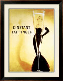 L'Instant Taittinger Framed Giclee Print
