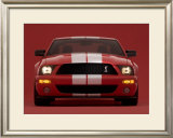 2007 Shelby GT500 Framed Giclee Print