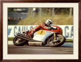 MV Agusta GP Motorcycle Framed Giclee Print