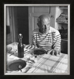 Les Pains de Picasso, c.1952 Print by Robert Doisneau