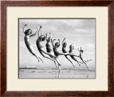 Lillian Newman's Dancers Framed Giclee Print