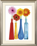 Four Gerberas Posters by Bryan Peterson