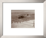 China Clipper in Flight over San Francisco, California 1939 Prints by Clyde Sunderland