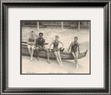 Duke Kahanamoku on Outrigger Canoe Art