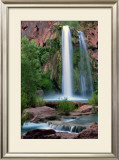 Havasupai Falls, Grand Canyon Framed Giclee Print by Jon Cox