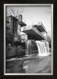 Frank Lloyd Wright, Falling Water Framed Giclee Print