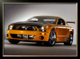 Ford Mustang GT-R Concept Framed Giclee Print
