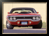 1971 Plymouth Road Runner Framed Giclee Print by David Newhardt