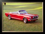 1966 Ford Mustang Convertible Framed Giclee Print