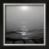 Pier in Fog Prints by Ruth Burke