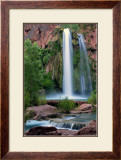 Havasupai Falls, Grand Canyon Framed Giclee Print by Jon Cox