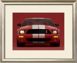2007 Shelby GT500 Framed Giclee Print