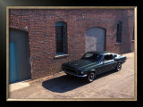 1968 Ford Mustang GT Framed Giclee Print by David Newhardt