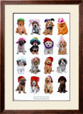 Puppies with Hats Fotografia por Keith Kimberlin
