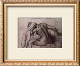 Woman Drying Her Neck Prints by Edgar Degas