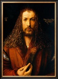 Self Portrait Framed Giclee Print by Albrecht Dürer