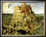 The Tower of Babel, c.1563 Prints by Pieter Bruegel the Elder