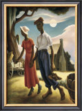 Romance, c.1932 Prints by Thomas Hart Benton