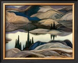Mirror Lake Print by Franklin Carmichael