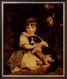 Love Me, Love My Dog Prints by Joshua Reynolds