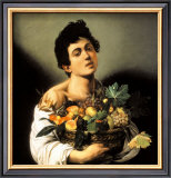 Boy with a Basket of Fruit Posters by Caravaggio 