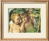 Angeli Poster by Agostino Carracci