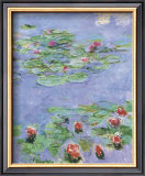 Water Lilies, c. 1914-1917 Posters by Claude Monet