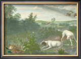 Folle et Mitte Prints by Alexandre-Francois Desportes