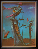 The Burning Giraffe, c. 1937 Posters by Salvador Dalí