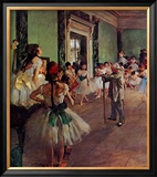 Dancing Class Poster by Edgar Degas