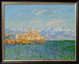 Old Fort At Antibes Posters by Claude Monet