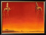 The Elephants, c.1948 Prints by Salvador Dalí