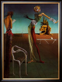 Woman with a Head of Roses Prints by Salvador Dalí