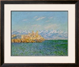 Old Fort At Antibes Posters by Claude Monet
