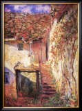 Die Treppe Print by Claude Monet