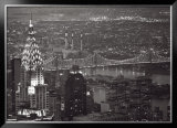 Chrysler Building and Queensboro Bridge Prints by Murat Taner