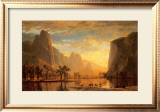 Valley of the Yosemite Art by Albert Bierstadt