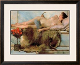 In the Tepidarium, 1881 Poster by Sir Lawrence Alma-Tadema