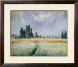 Wheatfield, 1881 Prints by Claude Monet