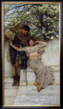 Promise of Spring, c.1890 Prints by Sir Lawrence Alma-Tadema