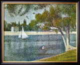 Seine at Grande Jatte Prints by Georges Seurat