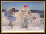 Ask Me No More, 1906 Prints by Sir Lawrence Alma-Tadema