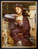 Libra and Her Sparrow Poster by Edward John Poynter