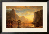 Valley of the Yosemite Prints by Albert Bierstadt